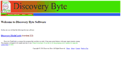 Desktop Screenshot of discoverybyte.com